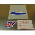 Autocollant de carénage Honda CBR 1000 HURRICANE 1988 64581-MM5-640ZB