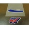 Autocollant de carénage Honda CBR 1000 HURRICANE 1988 64581-MM5-640ZB