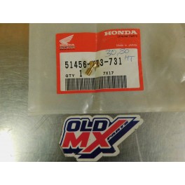 Vis de bouchon de fourche avant Honda CR 80/85 1996-2007/ CR 125/250 1991-1993/ CR 500 1991-1994 51456-KZ3-731