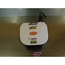 Plaque numéro Yamaha 125/250 YZ 2002-2014 