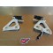 Cales pieds passagers + support Honda 600 XLM