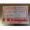 Sticker d'ouïe de radiateur droit Kawasaki KX 60 1988 56047-1625