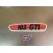 Plaque réservoir origine Peugeot 103 GTI