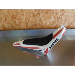 Plastique + selle Kuberg Young rider white édition Trial e