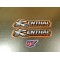 Paire de stickers de bras oscillant neuf Renthal 5.5x22cm