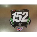 Autocollant plaque avant neuf Kawasaki 250 KXF 2017-2019