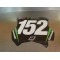 Autocollant plaque avant neuf Kawasaki 250 KXF 2017-2019