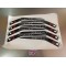 Planche stickers plaque latérale gauche et droite neuf Gas Gas 250 TXT 2005 BT25038031 / BT25038030