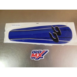 Autocollant de selle bleu neuf Gas Gas 280 TXT 2001 BT280310015EAZ