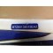 Autocollant de selle bleu neuf Gas Gas 280 TXT 2001 BT280138015EAZ