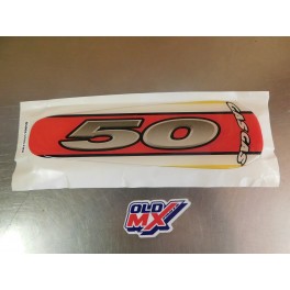 Autocollant de selle neuf Gas Gas 50 Trial ROOKIE BRT500110015