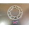 Couronne alu neuve 47 Dents KITCROSS Yamaha YZ/YZF/WRF 1999-2024