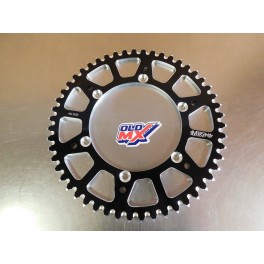 Couronne alu neuve 51 dents MIKA Metals Kawasaki 125/250/450/500 KX/KX-F 1985-2024
