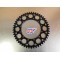 Couronne alu neuve 49 dents RENTHAL 112U-520 Kawasaki 200/250 KDX 1985-2005 / 125/250/450 KX/KX-F 1985-2024