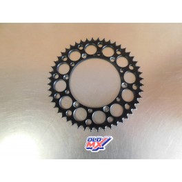Couronne alu 48 dents RENTHAL 112U-520 Kawasaki 200//250 KDX 1985-2005 / 125/250/450 KX/KX-F 1985-2024
