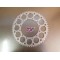 Couronne alu neuve 54 dents RENTHAL 112U-520 Kawasaki 200/250 KDX 1985-2005 / 125/250/450 KX/KX-F 1985-2024