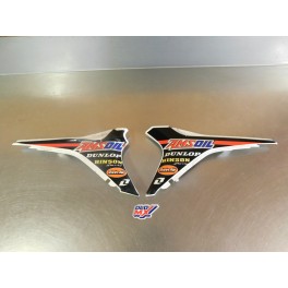 Plastiques de boite à air Honda 450 CRF 2010