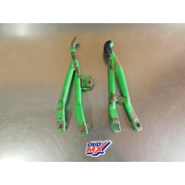 Support de cales pieds passager Kawasaki 250 KDX