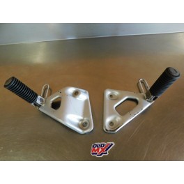 Cales pieds passager + supports Honda 600 Transalp