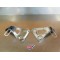 Cales pieds passager + supports Honda 600 Transalp