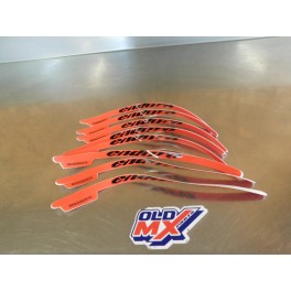 Lot de 8 stickers de jante neuf Gas Gas EC BE950922510