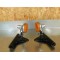 Pattes de phare + clignotants Suzuki 125 TS