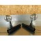 Pattes de phare + clignotants Suzuki 125 TS