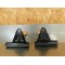 Pattes de phare + clignotants Suzuki 125 TS