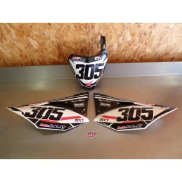 Plaques numéros Honda 250/450 CRF 2017-2020