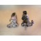Supports / cales pieds Yamaha 250 YZ 1979