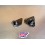 Supports de cales pieds Suzuki 125 Intruder