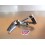 Support + cale pied passager droit Yamaha 500 SR