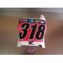 Plaque numéro avant Honda 250 CRF 2014-2017 61136-MEN