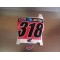 Plaque numéro avant Honda 250 CRF 2014-2017 61136-MEN