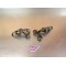 Cales pieds + supports Suzuki 350 DR SE