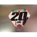 Plaque avant KTM 85 SX 2004-2012