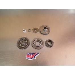 Pignons divers bas moteur Honda 250 CRF 2010-2011