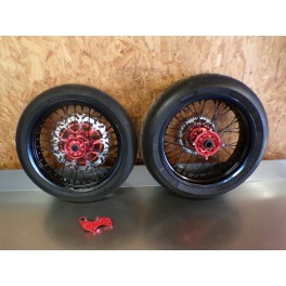 Roues Supermotard pour Honda 250/450 CRF 2002 à 2024