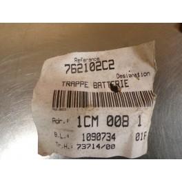 Trappe de batterie neuve Peugeot 50 Ludix 1176210200 / 762102C2