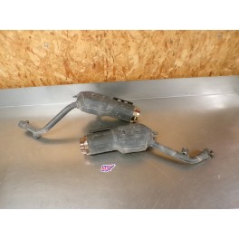 Paire de silencieux origine Honda 650 Dominator