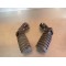Cales pieds + supports Yamaha 125 DTF Type 1F9