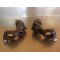 Cales pieds + supports Yamaha 125 DTF Type 1F9