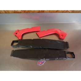 Protection plastique cadre + bras oscillant Honda 450 CRF 2017-2018