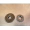 Pignons divers bas moteur Kawasaki 300 KLX