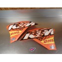 Ou&iuml;es de radiateur KTM 125/250/300 EXC/SX 07-10