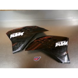 Ou&iuml;es de radiateur KTM 125/250/300 EXC/SX 07-10