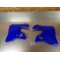 Ouïes de radiateur neuf YAMAHA 125/250 YZ 1999-2001