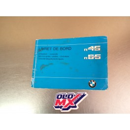 Livret de bord BMW R45 / R65
