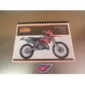 Manuel d'utilisation KTM 125/200/250/300/380 SX/MXC/EXC 2000