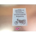 Manuel d'entretien Honda CB250RS 
